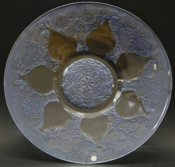 Rene Lalique Plate Vases