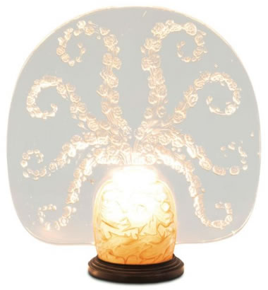 Rene Lalique Lamp Veronique