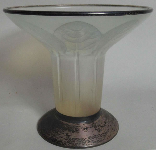 Rene Lalique Vase Violettes