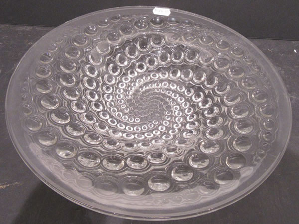Rene Lalique Bowl Volutes
