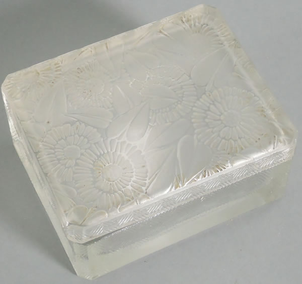 Rene Lalique Box Zinnias