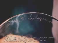 Fake R Lalique  Signature - Forged R Lalique Signature