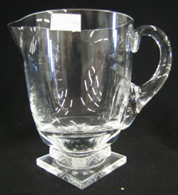 Argos Lalique France Crystal Modern Pitcher