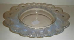 Auriac Lalique France Crystal Modern Bowl Or Jardiniere