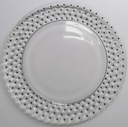 Cactus Lalique France Crystal Modern Plate