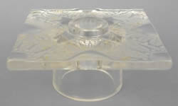 Chantilly Lalique France Crystal Modern Candleholder