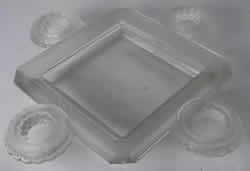 Cluny Lalique France Crystal Modern Jardiniere