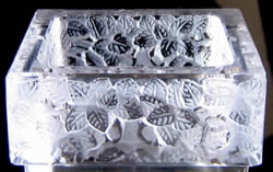 Colmar Lalique France Modern Crystal Ashtray
