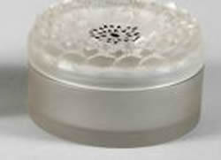 Dahlias Lalique France Crystal Box