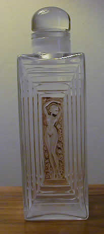 Duncan Laique France Crystal Modern Perfume Bottle One Figure Decoration