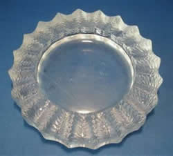 Jamaique Lalique France Crystal Ashtray