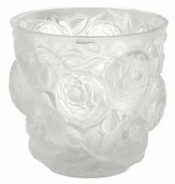 Oran Lalique France Crystal Vase