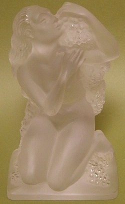 Quatre Saisons Automne Autumn Four Seasons Lalique France Crystal Statue