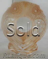 R Lalique Seals - Cachets Deux Hiboux