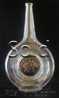 R Lalique Decanter Deux Danseuses