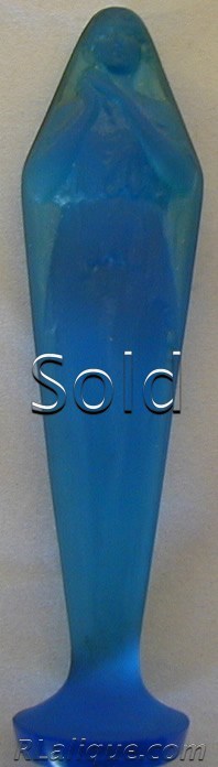 R Lalique Seals - Cachets Figurine Mains Jointes