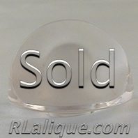 R Lalique Seal - Cachet Double Fleur