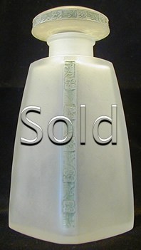 R Lalique Perfume Bottle Fleurettes