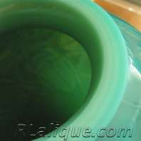 R Lalique Vase Gros Scarabees