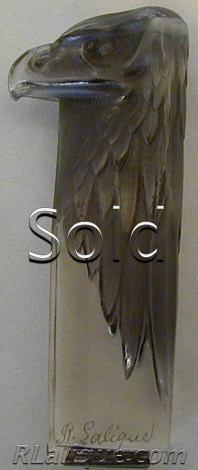 R Lalique Seals - Cachets Tete D'Aigle