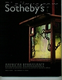 Decorative Arts - Art Nouveau - Art Deco Auction Catalogue - Book - Magazine For Sale: American Renaissance including an Important Private Collection of Greene & Greene, Sotheby's, New York, December 17, 2004: A Post War Auction Catalog - Book - Magazine Decorative Arts - Art Nouveau - Art Deco Auction Catalogue - Book - Magazine For Sale: American Renaissance including an Important Private Collection of Greene & Greene, Sotheby's, New York, December 17, 2004: A Post War Auction Catalog - Book - Magazine