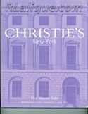Decorative Arts - Art Nouveau - Art Deco Auction Catalogue - Book - Magazine For Sale: Christie's New York The House Sale Wednesday 10 and Thursday 11 July 2002: A Post War Auction Catalog - Book - Magazine