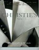 Decorative Arts - Art Nouveau - Art Deco Auction Catalogue - Book - Magazine For Sale: Christie's Paris Arts Decoratifs du XX siecle Mercredi 26 Novembre 2003: A Post War Auction Catalog - Book - Magazine
